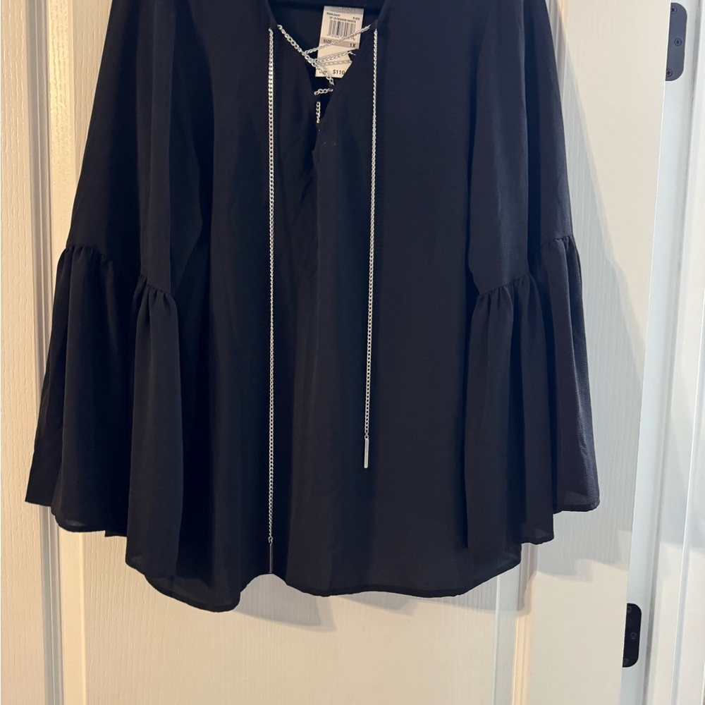MICHAEL Michael Kors Black Blouse
